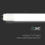 LED Λάμπα T8 G13 60cm 7.5W V-TAC Samsung Chip Rotable 850lm 160° Φυσικό   4000K – 21686