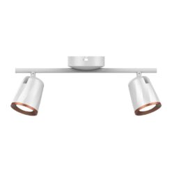LED επιτοίχιο/οροφής φωτιστικό 12W 3000K θερμό λευκό με λευκό σώμα V-TAC – 218254