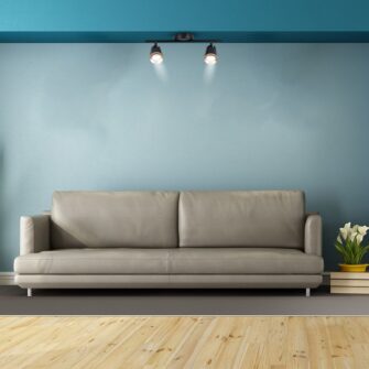 LED επιτοίχιο/οροφής φωτιστικό 12W 4000K φυσικό λευκό με μαύρο σώμα V-TAC – 218257