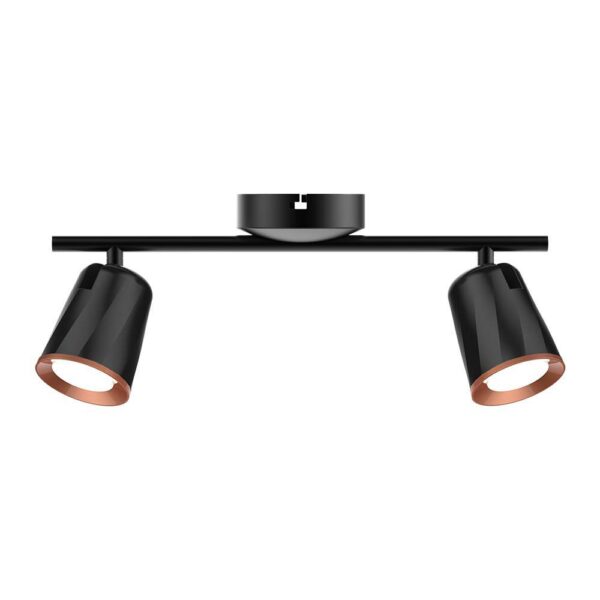 LED επιτοίχιο/οροφής φωτιστικό 12W 4000K φυσικό λευκό με μαύρο σώμα V-TAC – 218257