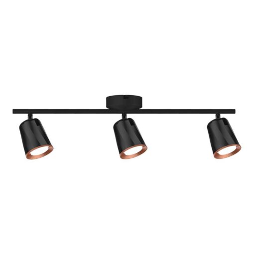 LED επιτοίχιο/οροφής φωτιστικό 18W 3000K θερμό λευκό με μαύρο σώμα V-TAC – 218259