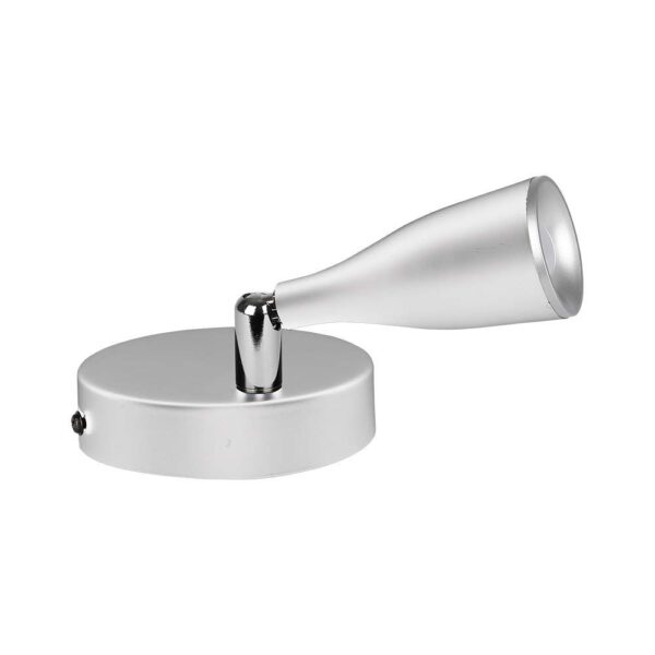 LED επιτοίχιο φωτιστικό 4.5W 3000K θερμό λευκό με λευκό σώμα V-TAC – 218262