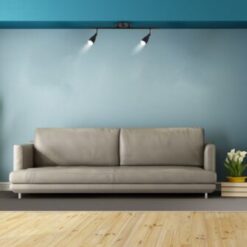LED επιτοίχιο/οροφής φωτιστικό 9W 3000K θερμό λευκό με μαύρο σώμα V-TAC – 218269