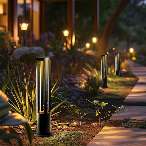 LED Επιδαπέδιο Φωτιστικό 10W V-TAC 80cm Αδιάβροχο IP65 Γκρι Θερμό 3000K – 218328