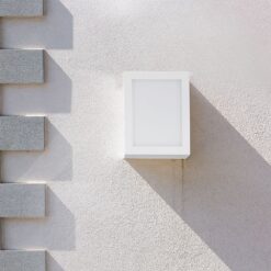 LED Επιτοίχιο Φωτιστικό Εξωτερικού Χώρου Λευκό 12W IP65 Θερμό  3000K V-TAC – 218334