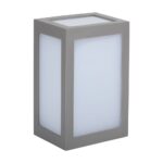LED Επιτοίχιο Φωτιστικό Εξωτερικού Χώρου Γκρι12W IP65 Θερμό  3000K V-TAC – 218337