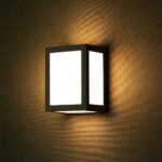 Επιτοίχιο Φωτιστικό LED 12W 6400K IP65 Μαύρου Χρώματος V-TAC – 218342VT