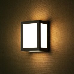 Επιτοίχιο Φωτιστικό LED 12W 6400K IP65 Μαύρου Χρώματος V-TAC – 218342VT