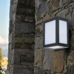 Επιτοίχιο Φωτιστικό LED 12W 6400K IP65 Μαύρου Χρώματος V-TAC – 218342VT