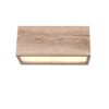 Απλίκα Τοίχου Up-Down σε Απόχωση Ξύλου MAYENNE 2x E14 IP44 Trio Lighting – 218560235