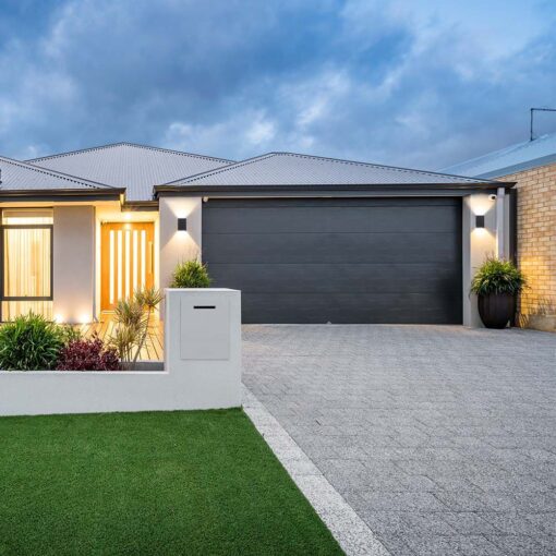 LED Φωτιστικό Τοίχου Up-Down Μαύρο 4W V-TAC IP65 Θερμό 3000K – 218561