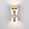 Φωτιστικό Τοίχου Up-Down Λευκό Ματ & Καφέ COAT 2xGU10 Trio Lighting – 218600231