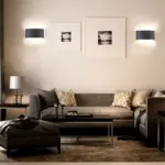 Φωτιστικό Τοίχου 5W LED Up-Down Μαύρο V-TAC IP65 Θερμό Λευκό 3000K – 218615
