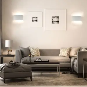 Φωτιστικό Τοίχου 7W LED Up-Down Λευκό V-TAC IP65 Θερμό Λευκό 3000K – 218617