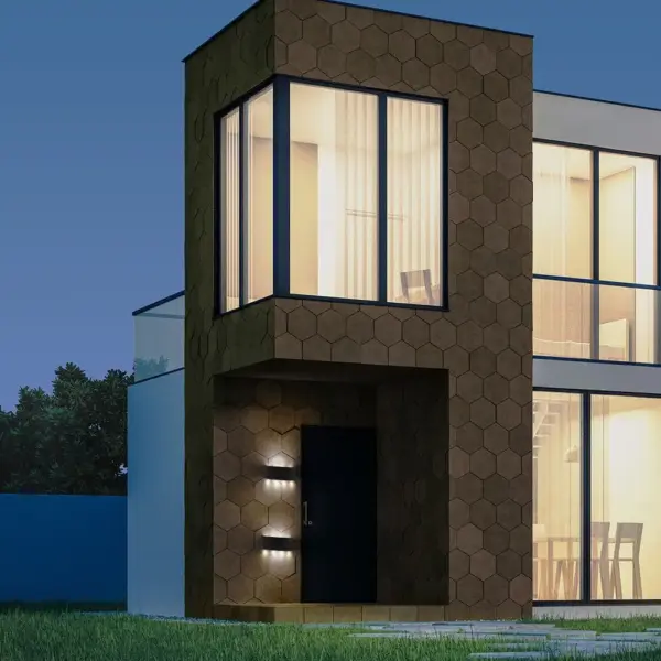 Φωτιστικό Τοίχου 7W LED Up-Down Μαύρο V-TAC IP65 Θερμό Λευκό 3000K – 218619