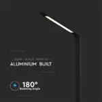 Φωτιστικό Κολωνάκι Κήπου 5W LED V-TAC με Μαύρο Σώμα IP54 Φυσικό Λευκό 4000K  – 218682
