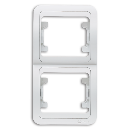 Διπλό Πλάσιο Κάθετο Λευκό Makel Mimoza – 22032