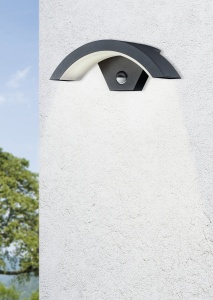 Φωτιστικό Τοίχου Trio Lighting LED 6W  Ανθρακί Αλουμίνιο 580lm 3000K IP54 220969142