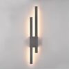 Φωτιστικό Τοίχου Tawa Ανθρακί LED 18W 1800lm 3000K IP54 Trio Lighting – 221460242