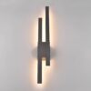 Φωτιστικό Τοίχου Tawa Ανθρακί LED 18W 1800lm 3000K IP54 Trio Lighting – 221460242