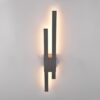 Φωτιστικό Τοίχου Tawa Ανθρακί LED 18W 1800lm 3000K IP54 Trio Lighting – 221460242