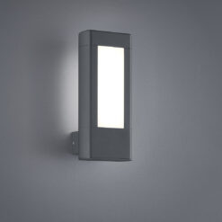 Φωτιστικό Τοίχου Trio Lighting LED 4,5W  Ανθρακί Αλουμίνιο 450lm 3000K IP54 221660242