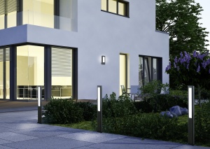 Φωτιστικό Τοίχου Trio Lighting LED 4,5W  Ανθρακί Αλουμίνιο 450lm 3000K IP54 221660242