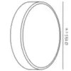 Nordlux Oliver Φωτιστικό Τοίχου Μαύρο LED 600lm Πλαστικό –  2218261003