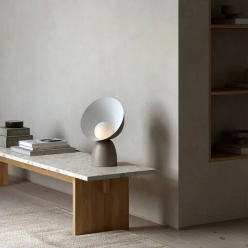 Επιτραπέζιο Φωτιστικό DFTP  Hello 1xE14 Καφέ Χρώματος – 2220215009