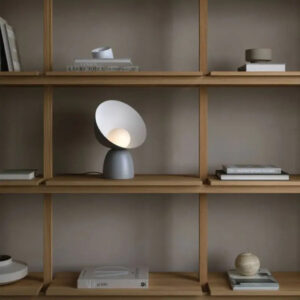 Επιτραπέζιο Φωτιστικό DFTP  Hello Πορτατίφ Γκρι 1xE14 Γκρι Χρώματος – 2220215010