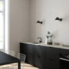 Επιτοίχιο Φωτιστικό DFTP Stay 1xE27 Μαύρου Χρώματος – 2220381003