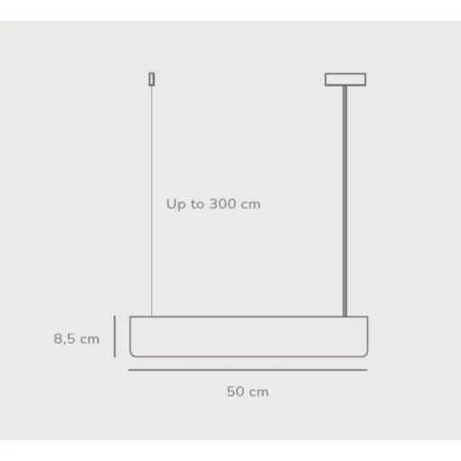 Κρεμαστό Φωτιστικό DFTP  Beau 50  – 2220473003