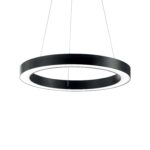 IDEAL LUX Κρεμαστό Φωτιστικό ORACLE LED 35W 3000K Μαύρου Χρώματος – 222110
