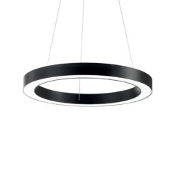 IDEAL LUX Κρεμαστό Φωτιστικό ORACLE LED 35W 3000K Μαύρου Χρώματος – 222110