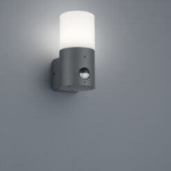Φωτιστικό Τοίχου Trio Lighting   E27 Ανθρακί Αλουμίνιο   IP44 222260142