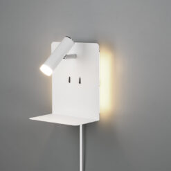 Φωτιστικό Τοίχου Trio Lighting LED 3W  Λευκό Ματ Μεταλλικό 240lm 3000K  222570231