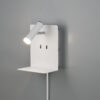 Φωτιστικό Τοίχου Trio Lighting LED 3W  Λευκό Ματ Μεταλλικό 240lm 3000K  222570231
