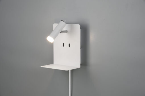 Φωτιστικό Τοίχου Trio Lighting LED 3W  Λευκό Ματ Μεταλλικό 240lm 3000K  222570231