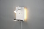 Φωτιστικό Τοίχου Trio Lighting LED 3W  Λευκό Ματ Μεταλλικό 240lm 3000K  222570231