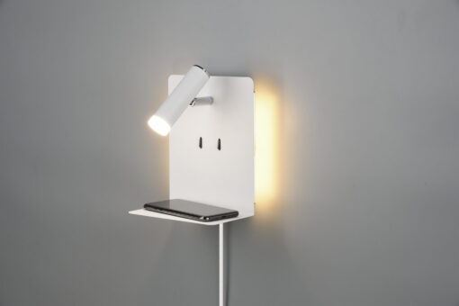 Φωτιστικό Τοίχου Trio Lighting LED 3W  Λευκό Ματ Μεταλλικό 240lm 3000K  222570231