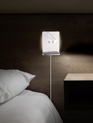 Φωτιστικό Τοίχου Trio Lighting LED 3W  Λευκό Ματ Μεταλλικό 240lm 3000K  222570231