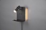 Φωτιστικό Τοίχου Trio Lighting LED 3W  Μαύρο Ματ Μεταλλικό 240lm 3000K  222570232