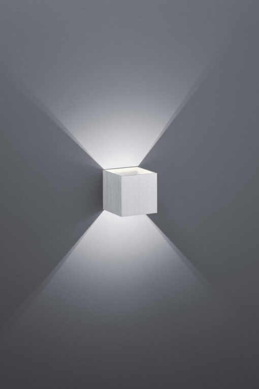 Φωτιστικό Τοίχου Trio Lighting LED 4,3W  Βουρτσισμένο Αλουμίνιο Αλουμίνιο 430lm 3000K  223310105