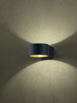Φωτιστικό Τοίχου Trio Lighting LED 4,3W  Μαύρο Ματ Μεταλλικό 430lm 3000K  223410132