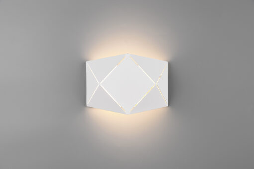 Φωτιστικό Τοίχου Trio Lighting LED 6,5W  Λευκό Ματ Μεταλλικό 500lm 3000K  223510131