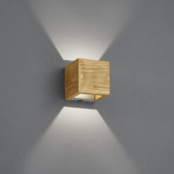 Φωτιστικό Τοίχου Trio Lighting LED 4,3W  Ξύλο Step Dimmable 430lm 3000K  223710130
