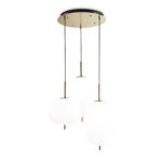 IDEAL LUX Κρεμαστό Φωτιστικό UME LED 60.2W 3000K Λευκού Χρώματος – 224541