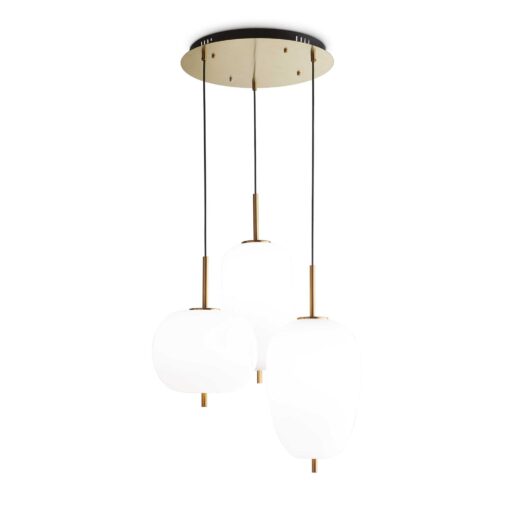 IDEAL LUX Κρεμαστό Φωτιστικό UME LED 60.2W 3000K Λευκού Χρώματος – 224541