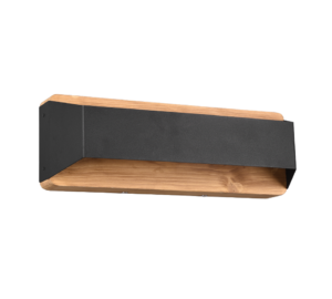 Φωτιστικό Τοίχου Trio Lighting  LED 13,5W Μαύρο Ματ Μεταλλικό Step Dimmable 1500lm  3000K – 224819132