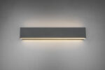 Φωτιστικό Τοίχου Trio Lighting LED 9W  Ανθρακί Μεταλλικό Step Dimmable 900lm 3000K  225174742